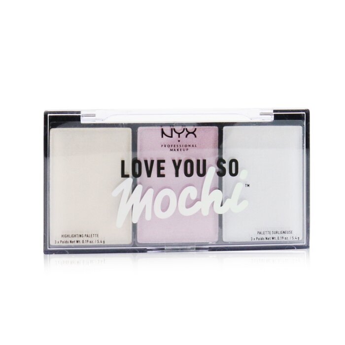 NYX Love You So Mochi Highlighting Palette - # Arcade Glam 3x5.4g/0.19oz