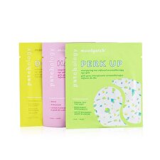 Patchology Moodpatch - Current Mood Tea-Infused Eye Gel Trio Set: (Perk Up, Happy Place, Down Time) 6pairs