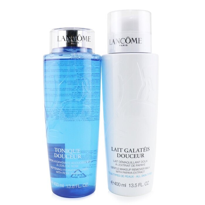 Lancome Set: Tonique Douceur 400ml Galateis Douceur 400ml 2pcs+