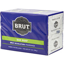 Faberge Brut Revolution Bar Soap 2x99g/3.5oz