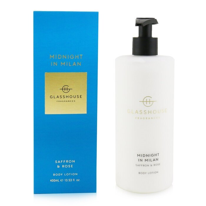 Glasshouse Body Lotion Midnight In Milan (Saffron & Rose) 400ml