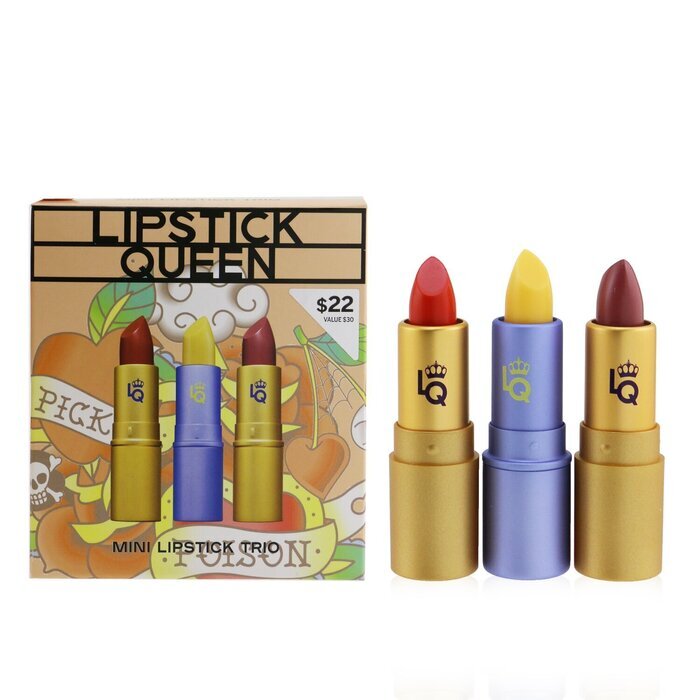 Lipstick Queen Mini Lipstick Trio (3x Mini Lipstick 1.5g) 3x1.5g