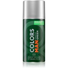 Benetton Colors De Green Anti-perspirant Dynamic Deodorant Spray For Men 150ml