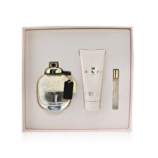 Coach Coffret: Eau de Parfum Spray 90ml/3oz + Body Lotion 100ml/3.3oz + Eau de Parfum 7.5ml/2.5oz 3pcs