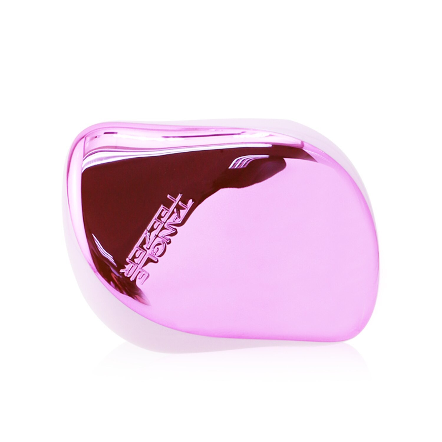 Tangle Teezer Compact Styler On-The-Go Detangling Hair Brush Baby Pink  Chrome 1pc