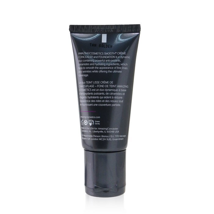 Amazing Cosmetics Smooth Creme Concealer & Foundation Duo - # Tan ...