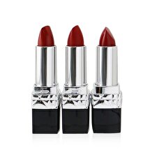 Christian Dior Rouge Dior Colours of Love Trio Set(3x Lipstick) 3x3.5g/0.12oz