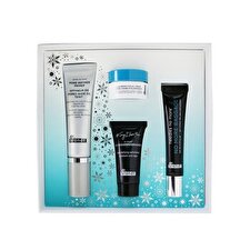 Dr. Brandt Festive & Flawless Kit: Pore Refiner Primer 30ml+ No More Baggage 15g+ Microdermabrasion 15g+ Hyaluronic Facial Cream 10g 4pcs