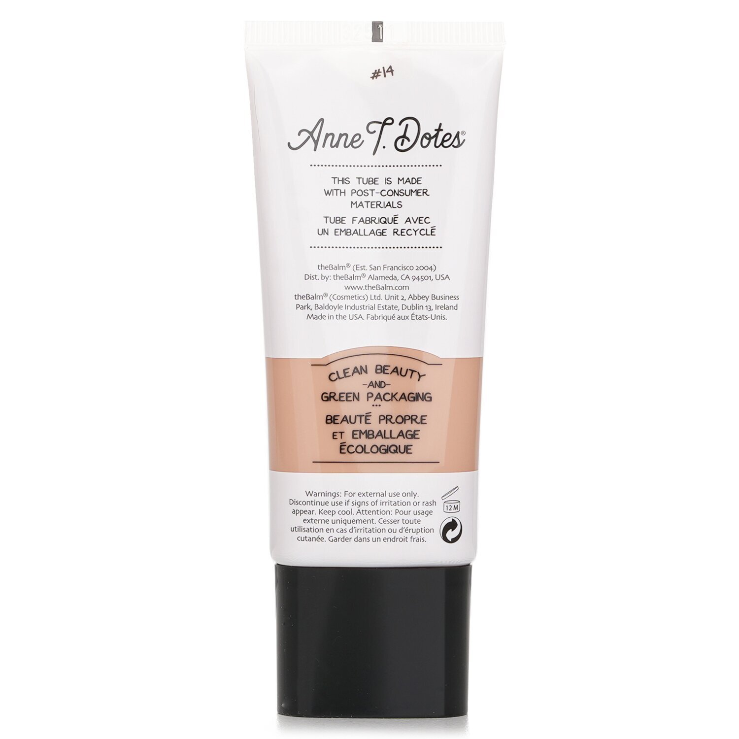 theBalm Anne T. Dotes : Tinted Moisturizer - 14# Fair - 30ml