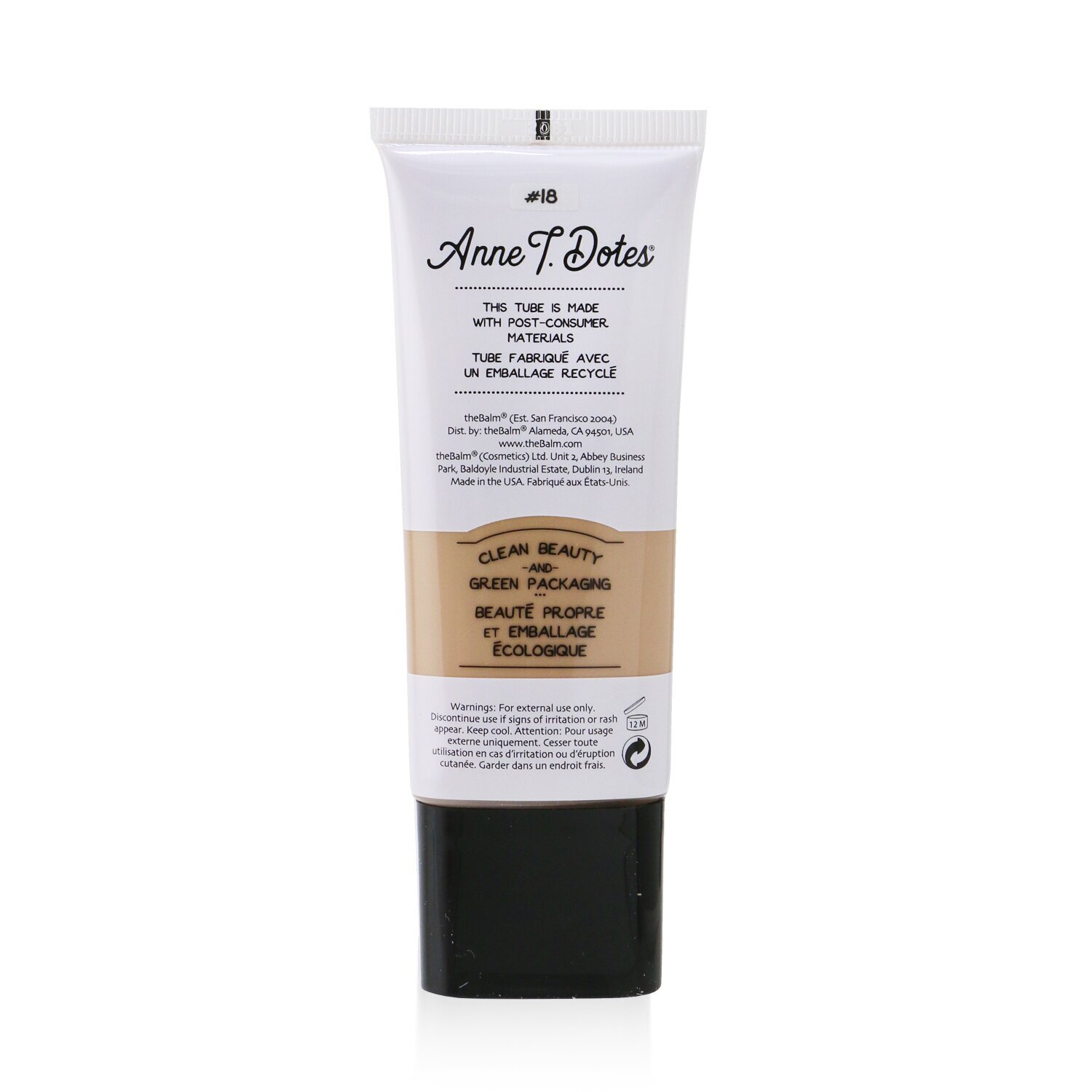 theBalm Anne T. Dotes : Tinted Moisturizer - 18# Light - 30ml