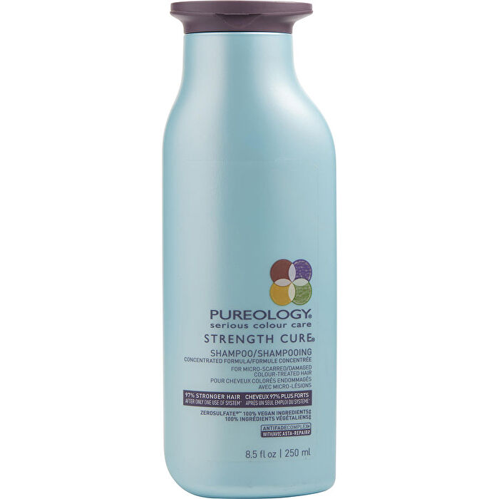 Pureology Strength Cure Shampoo (For Micro-Scarred/ Damaged Colour-Treated Hair) 250ml/8.5oz