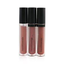BareMinerals Gen Nude Matte Liquid Lipcolor Trio (3x Matte Liquid Lipstick) 3x4ml/0.13oz