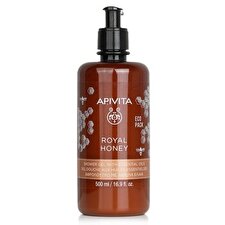 Apivita Royal Honey Creamy Shower Gel With Essential Oils - Ecopack 500ml/16.9oz