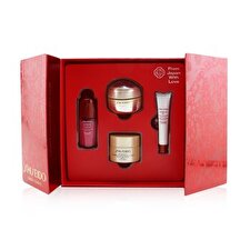 Shiseido Velvety Eye Delights Set: Benefiance Eye Cream 15ml + Ultimune Concentrate 10ml + Benefiance Day Cream SPF 23 30ml + Ultimune Eye Concentrate 5ml 4pcs