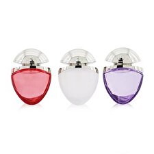 Bvlgari The Omnia Jewel Charms Collection: Amethyste Eau De Toilette + Coral Eau De Toilette + Crystalline Eau De Toilette 3x15ml/0.5oz
