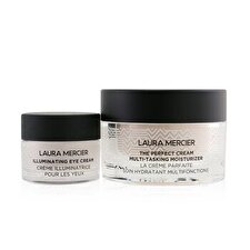 Laura Mercier The Perfect Cream & Eye Cream Duet Set: The Perfect Cream 50g + Illuminating Eye Cream 15g 2pcs