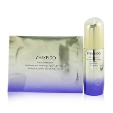 Shiseido Vital Perfection Uplifting & Firming Eye Set: Eye Cream 15ml + Eye Mask 12pairs 2pcs