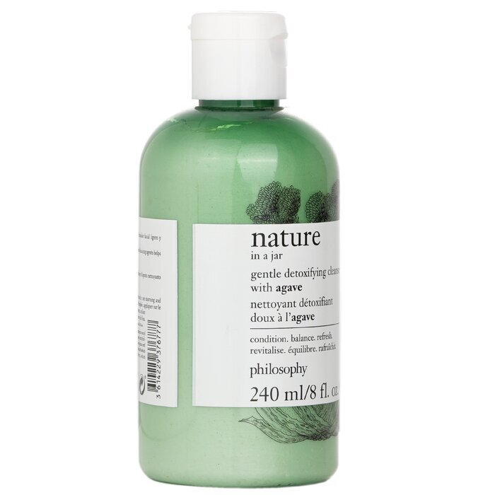 philosophy nature in a jar gentle detoxifying cleanser with agave