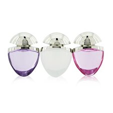 Bvlgari The Omnia Jewel Charms Collection: Amethyste Eau De Toilette Spray + Crystalline Eau De Toilette Spray + Pink Sapphire Eau De Toilette Spray 3x15ml/0.5oz