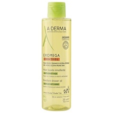 A-derma Exomega Control Emollient Shower Oil For Very Dry To Atopic Sensitive Skin 200ml