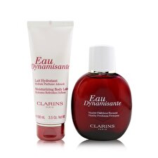 Clarins Eau Dynamisante Coffret: Fragrance Spray 100ml/3.3oz + Moisturizing Body Lotion 100ml/3.3oz 2pcs