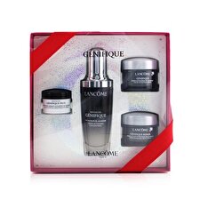 Lancome Genifique Gift Set: 1x Genifique Advanced Youth Activating Concentrate - 50ml/1.69oz + 1x Genifique Advanced Youth Activating Smoothing Eye Cream - 5ml/0.16oz + 1x Genifique Youth Activating Cream - 15ml/0.5oz + 1x Genifique Repair Youth Activat. Night Cream - 15ml/0.5oz 4pcs