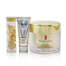 Elizabeth Arden Set Elizabeth Arden: Superstart Restorative Serum 5ml & Ceramide Moisturizing Cream For Face Spf 30 50ml & Advanced Ceramide Restores Serum Capsules Face 7 Pcs