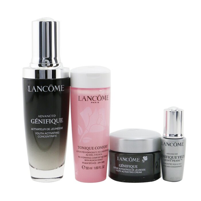 Lancome My Youthful Radiance Routine Set Genifique Advanced 50ml Tonique Confort 50ml Eye Serum 5ml Day Cream 15ml 4pcs Cosmetics Now Singapore