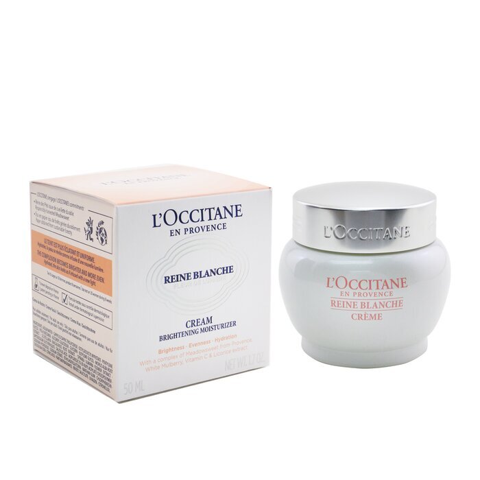 フェイスクリーム L'Occitane Reine Blanche Cream 50ml L'Occitane Reine Blanche Brightening Moisturizer Cream 50ml