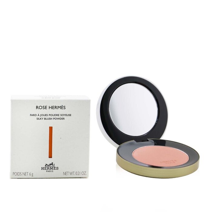 ROSE HERMÈS 23 ROSE BLUSH 6g Hermès Beauty Rouge Hermès Silky Blush Powder-23 Rose Blush