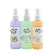 Mario Badescu Spritz. Mist. Glow. Set 3x 118ml/4oz