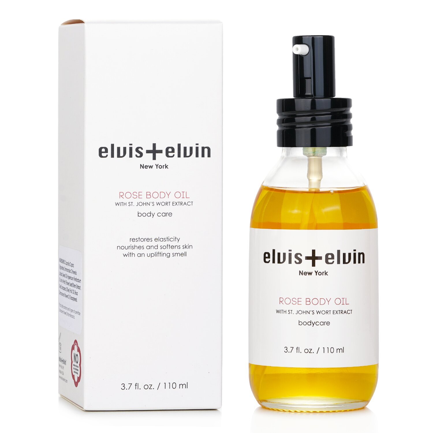 elvis+elvin Rose Body Oil | Hydrating & Renewing - 110ml