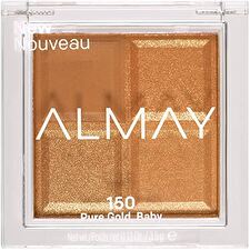 Almay Shadow Quad Eyeshadow Palette 150 Pure Gold 4 Shades 3.5 G