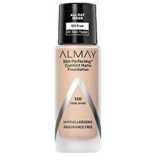 Almay Skin Perfecting Comfort Liquid Foundation 130 Cool Nude 30ml
