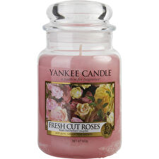 Yankee Candle Fresh Cut Roses Scented Large Jar 22oz