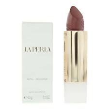 La Perla Matte Silk Matte Cream Lipstick 111 Auburn Red Refill 3.5 G