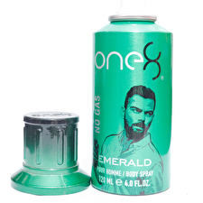 One 8 Emerald No Gas Scented Spray For Men 120ml
