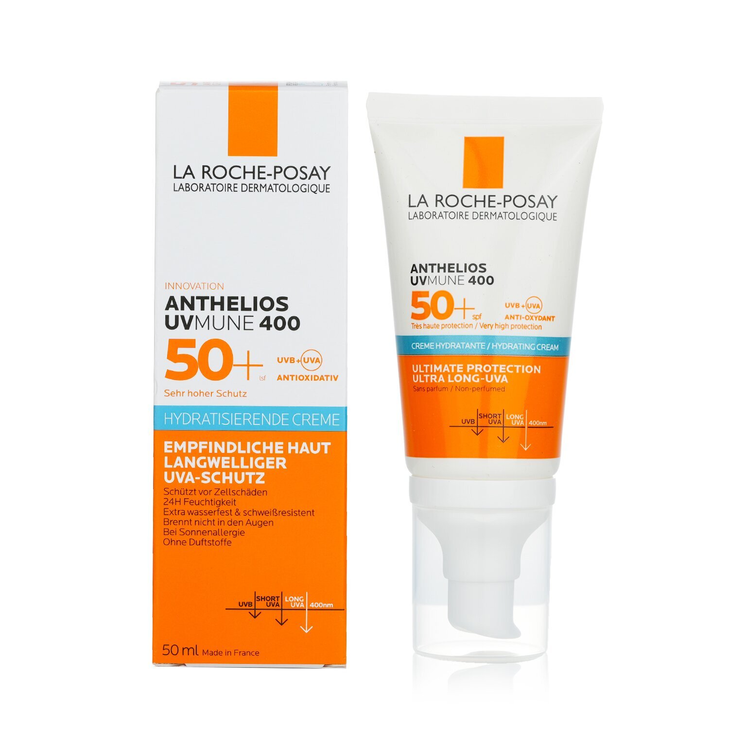 La Roche Posay Anthelios UVmune 400 Hydrating Cream SPF50 Random La Roche Posay Anthelios UVmune 400 Hydrating Cream SPF50 Random