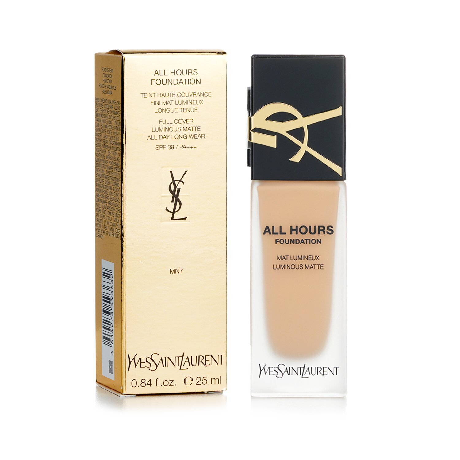 Yves Saint Laurent All Hours Foundation SPF 39 MN7 25ml