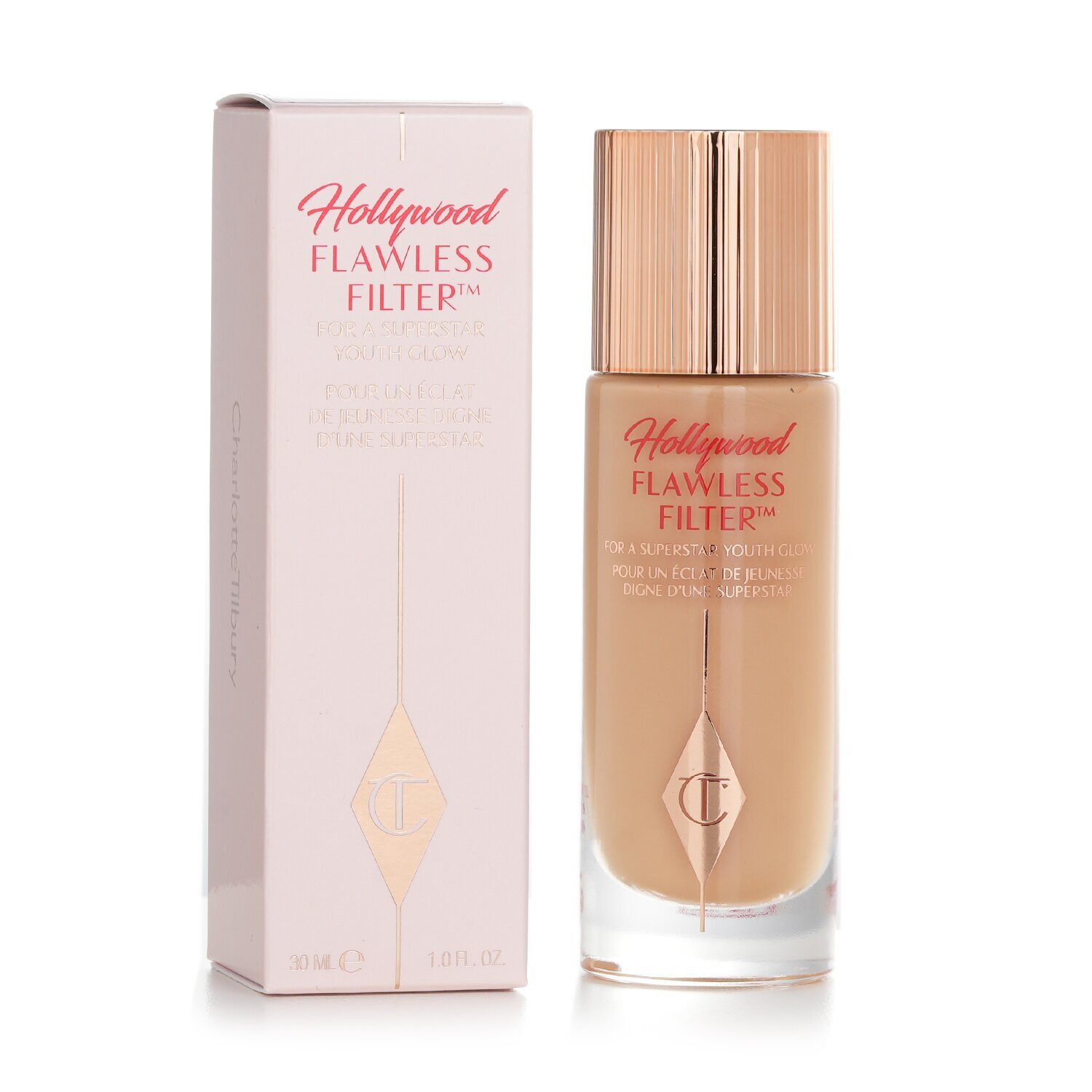 ハリウッド フローレスフィルター - 4 ミディアム 4 Medium: Mini Hollywood Flawless Filter Makeup | Charlotte