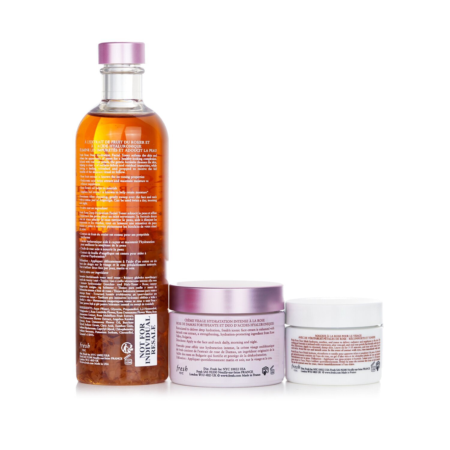 Fresh Rose Routine Trio Set 3pcs | Cosmetics Now US