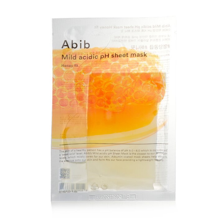 Mild Acidic pH Sheet Mask Set - 6 Types - Honey Fit