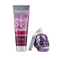 Police Set Police: To Be My Avatar Hydrating Body Lotion 100ml & To Be My Avatar Eau De Parfum For Women 40ml