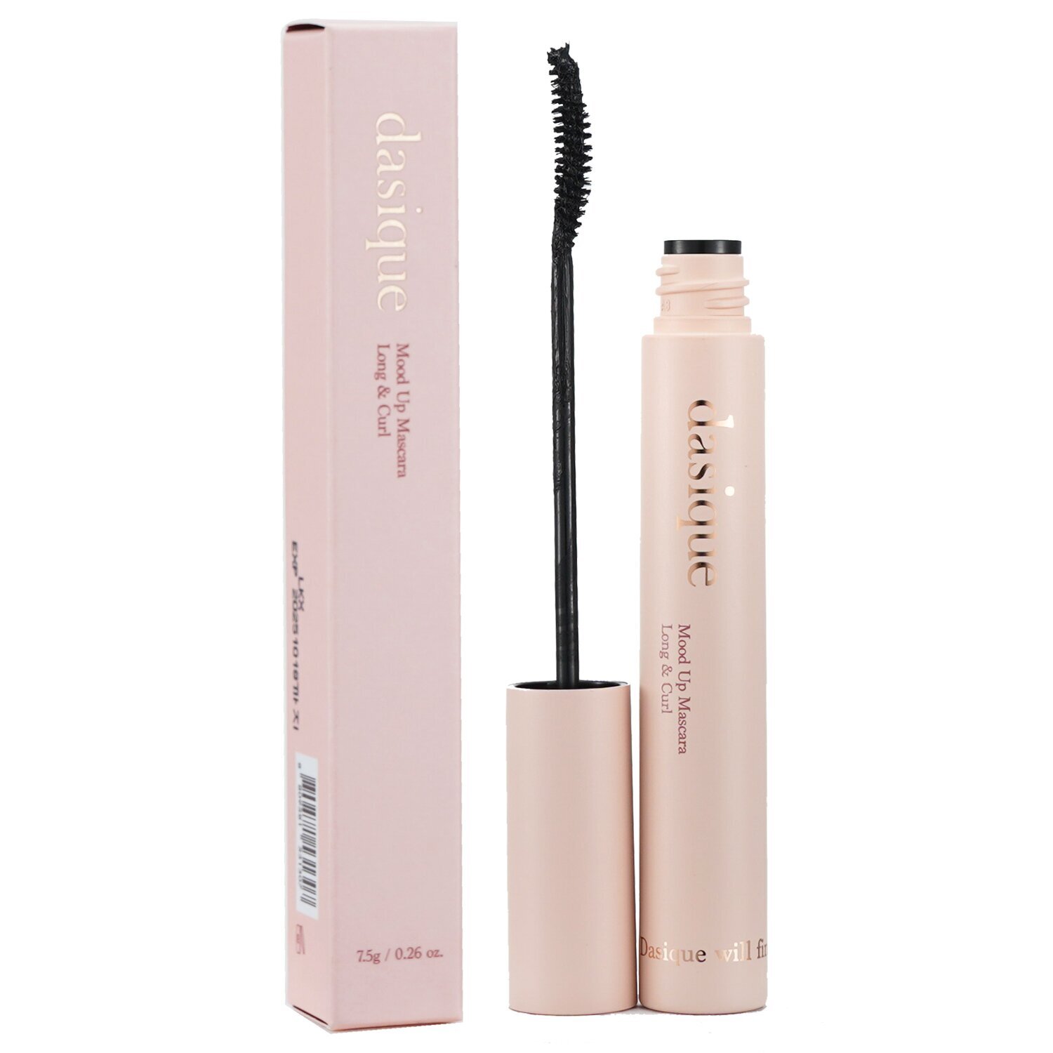 dasique Mood Up Mascara Long & Curl - 2 Types - #01 Black