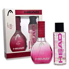 Head Set Head: Elite Eau De Toilette For Women 100ml & Elite Scented Spray For Women 240ml