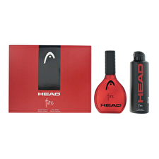 Head Set Head: Fire Eau De Toilette For Men 100ml & Fire Deodorant Spray For Men 200ml
