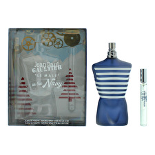 Jean Paul Gaultier Set Jean Paul Gaultier: Le Male In The Navy Eau De Toilette For Men 125ml & Le Male In The Navy Eau De Toilette For Men 10ml