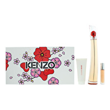 Kenzo Set Kenzo: Flower L'absolue Eau De Parfum For Women 100ml & Flower L'absolue Eau De Parfum For Women 10ml & Flower L'absolue Hydrating Body Lotion 75ml