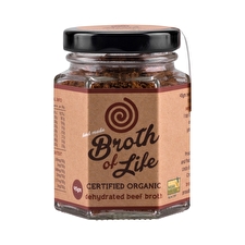 Broth Of Life Organic Dehydrated Beef Broth Jar 45g Sell Through