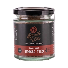 Broth Of Life Organic Meat Rub Texas Beef 100g Ch2 Redundant